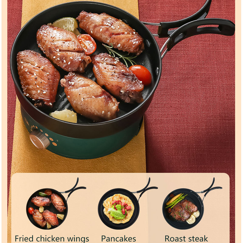 Multifunction Cooker frying pan steamer Non-stick Pan Smart Electric ...