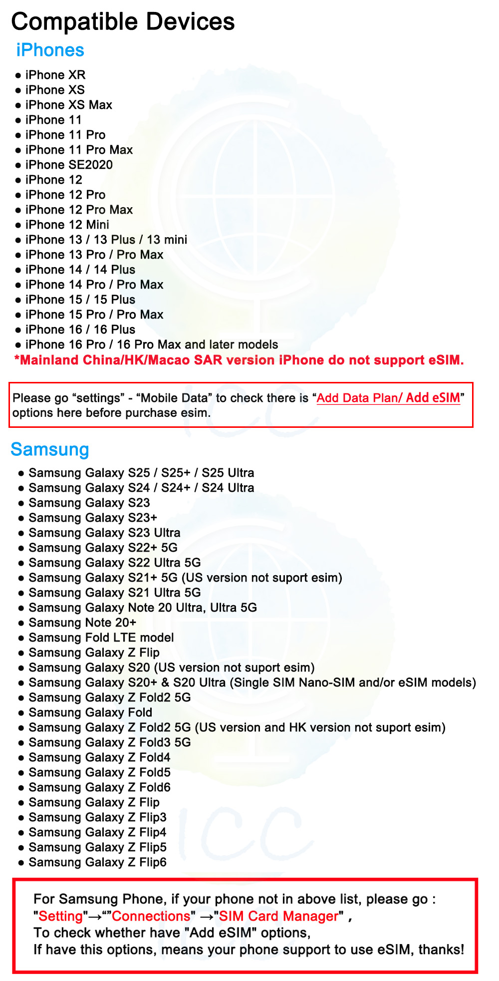 [ICC eSIM] Taiwan 5-30 Days Unlimited Data(Can top up reuse)/Real name ...