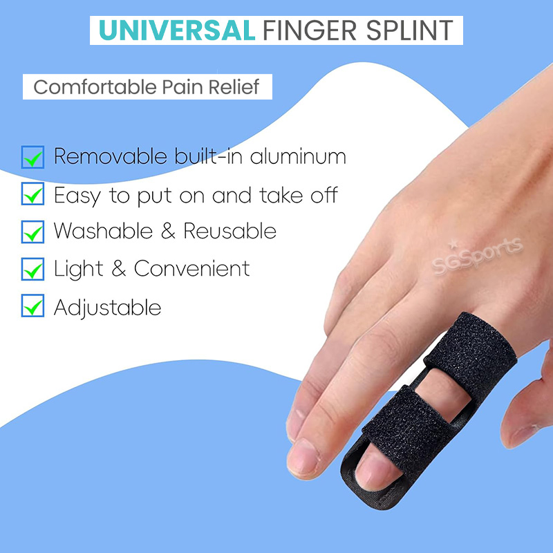Finger Splint [SG Seller] Trigger Finger Stabilizer Built-in Aluminum ...