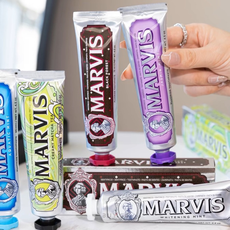 SG REDAY STOCK Marvis Toothpaste 85ml Whitening Mint Toothpaste Freshen ...