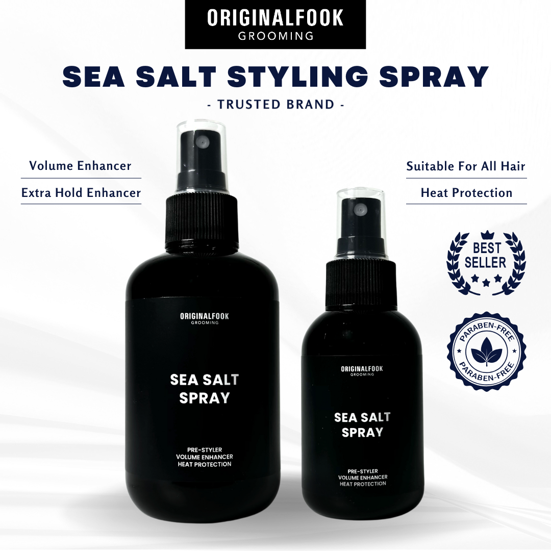 OF Sea Salt Styling Spray | Volume Enhancer | Hold Enhancer | Heat ...