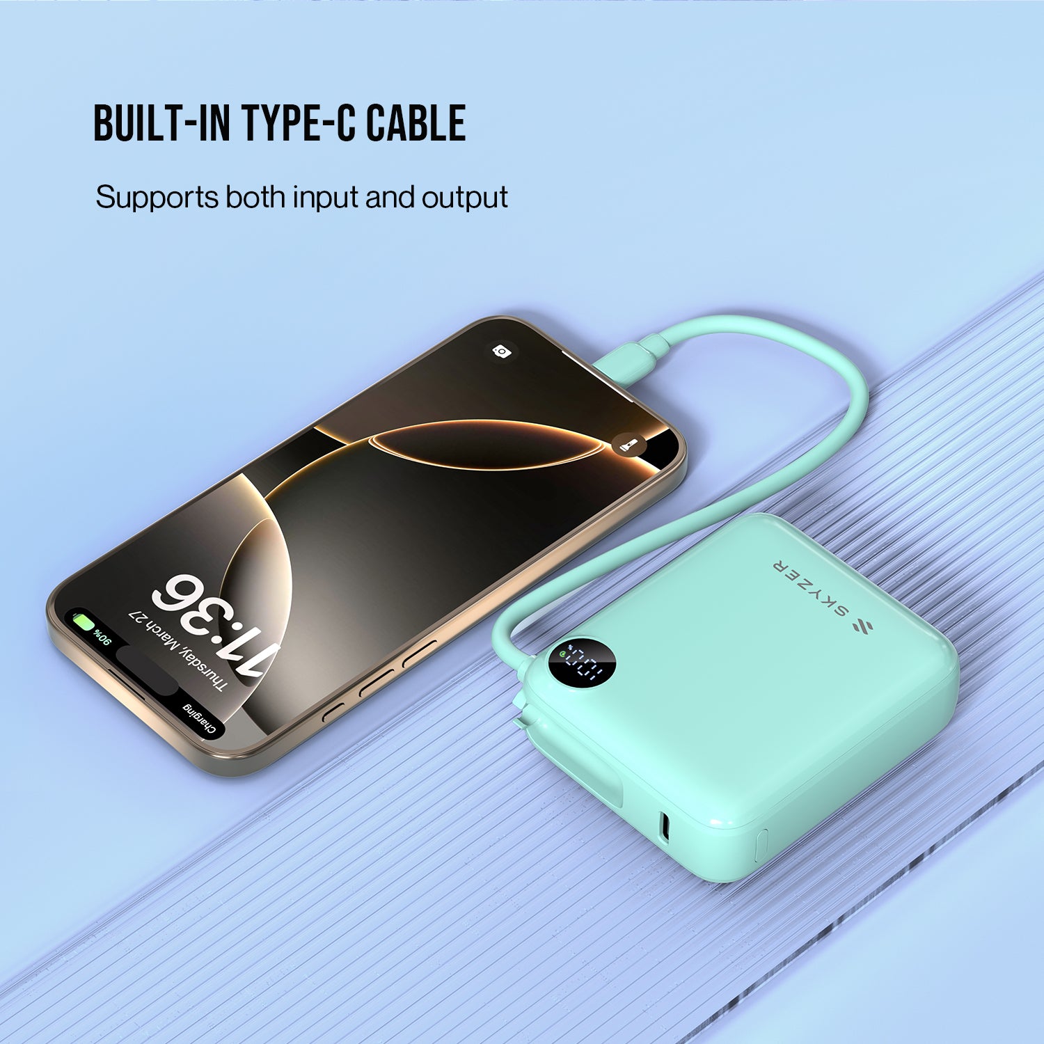 Skyzer PB250 Pocket Cube 10,000mAh Powerbank | Shopee Singapore