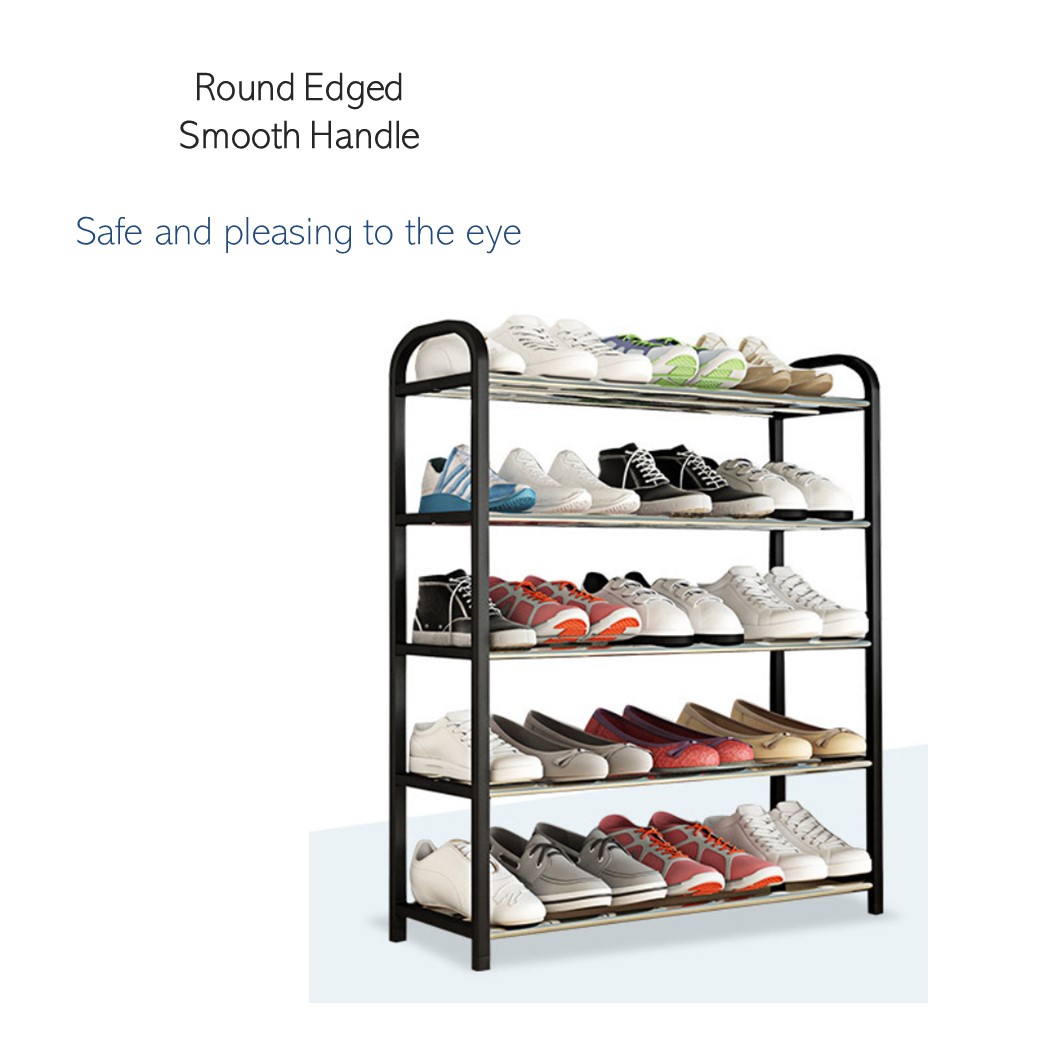 Simple Minimalist Shoe Rack 3/4/5 Tiers | Shopee Singapore