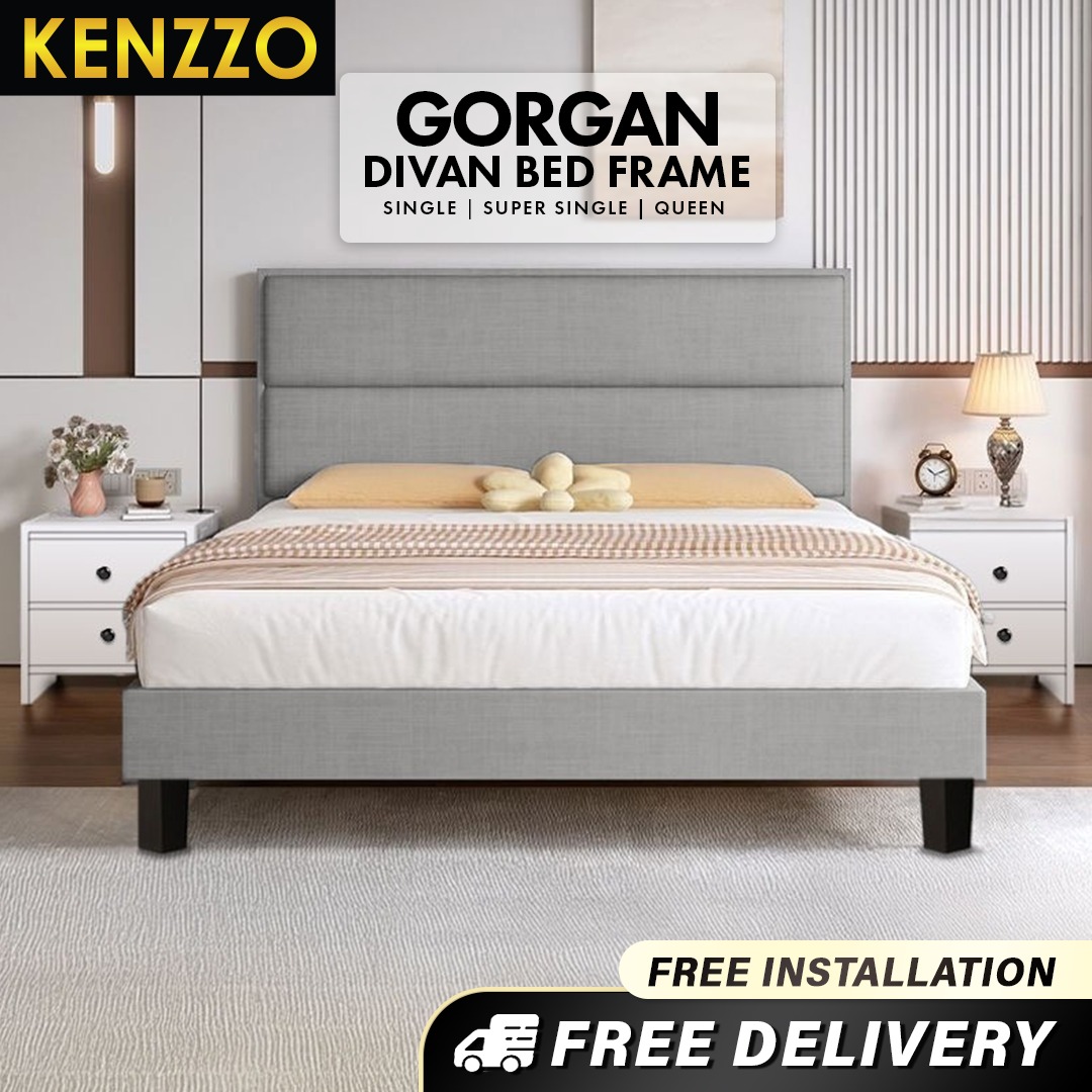 FREE INSTALLATION !! Kenzzo : Gorgan divan single bed frame/super ...