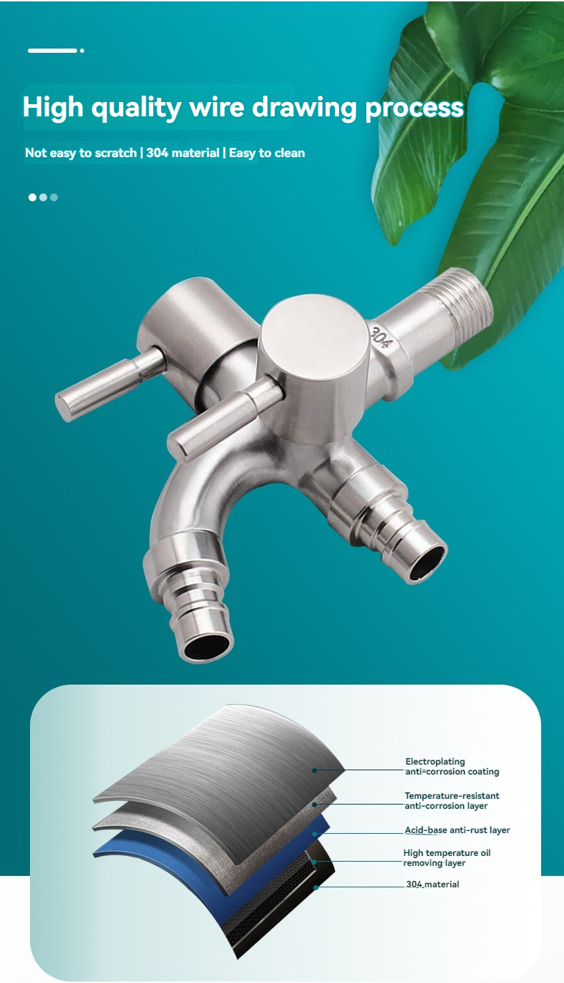 🌈Local stock-24 hour shipping🌈304 Stainless Steel Double Tap ...