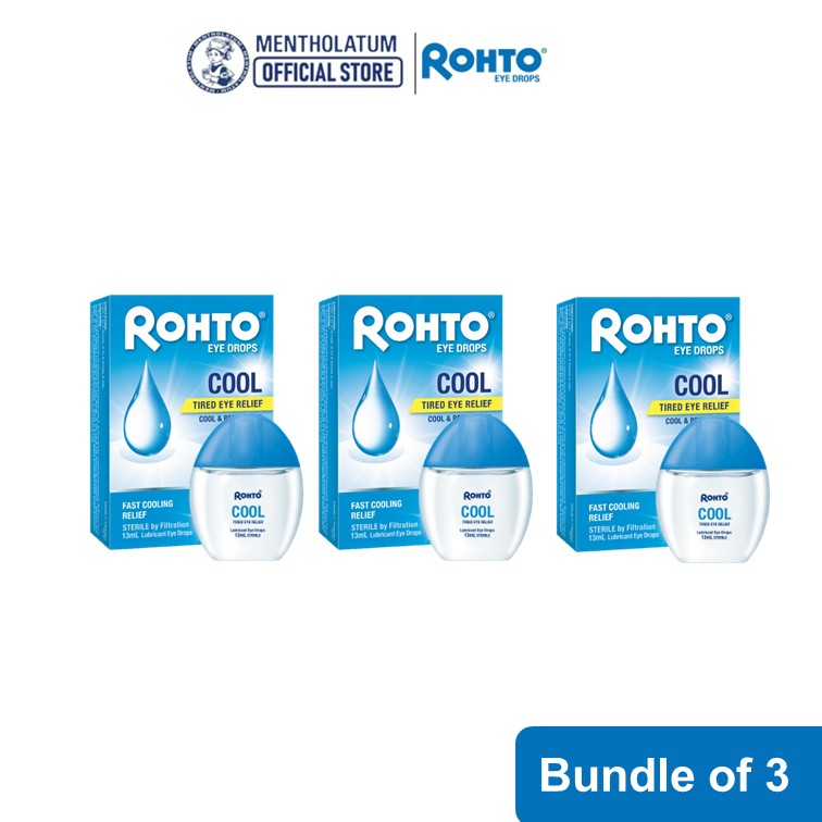 [Bundle of 3] Rohto Eye Drops | Shopee Singapore