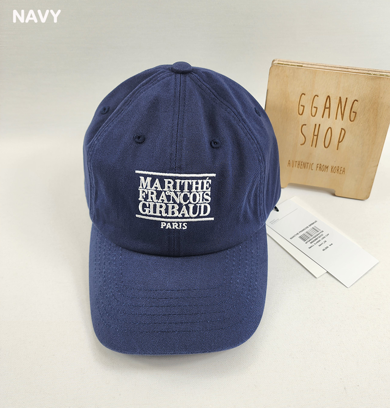 キャップ Marithe + Francois Girbaud SMALL CLASSIC LOGO CAP dark blue Marithe Francois Girbaud Small Classic Logo Cap Brown