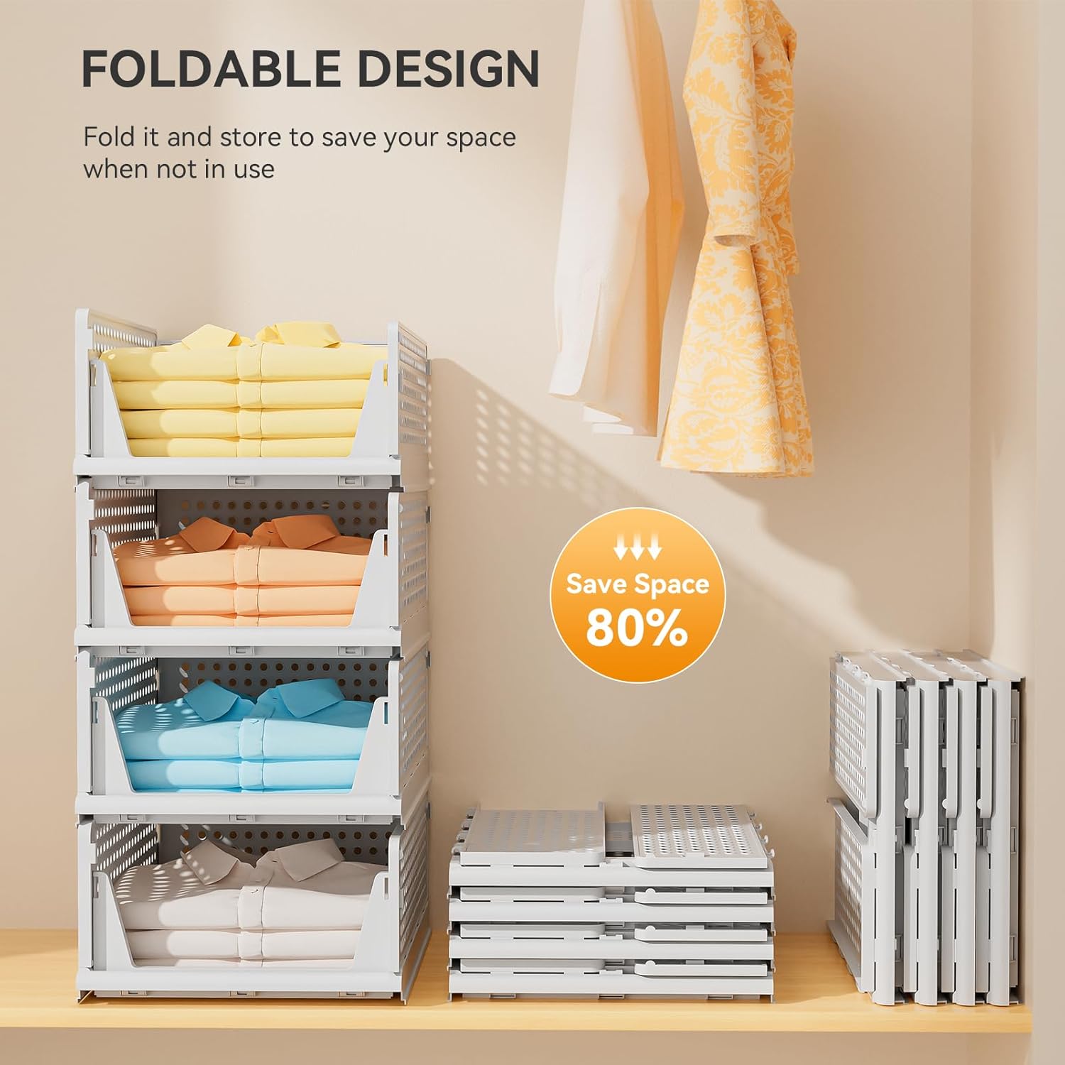 Buy1 Get1Free Wardrobe Storage Drawer-Style Dormitory Clothes Layered ...