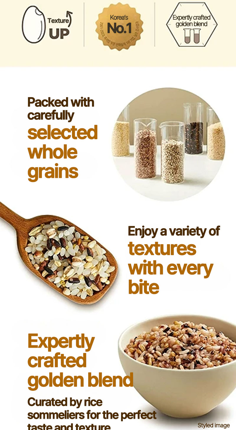 [Hatban] 12 Multi Grain Rice 210g x 36ea | Just like freshly cooked ...