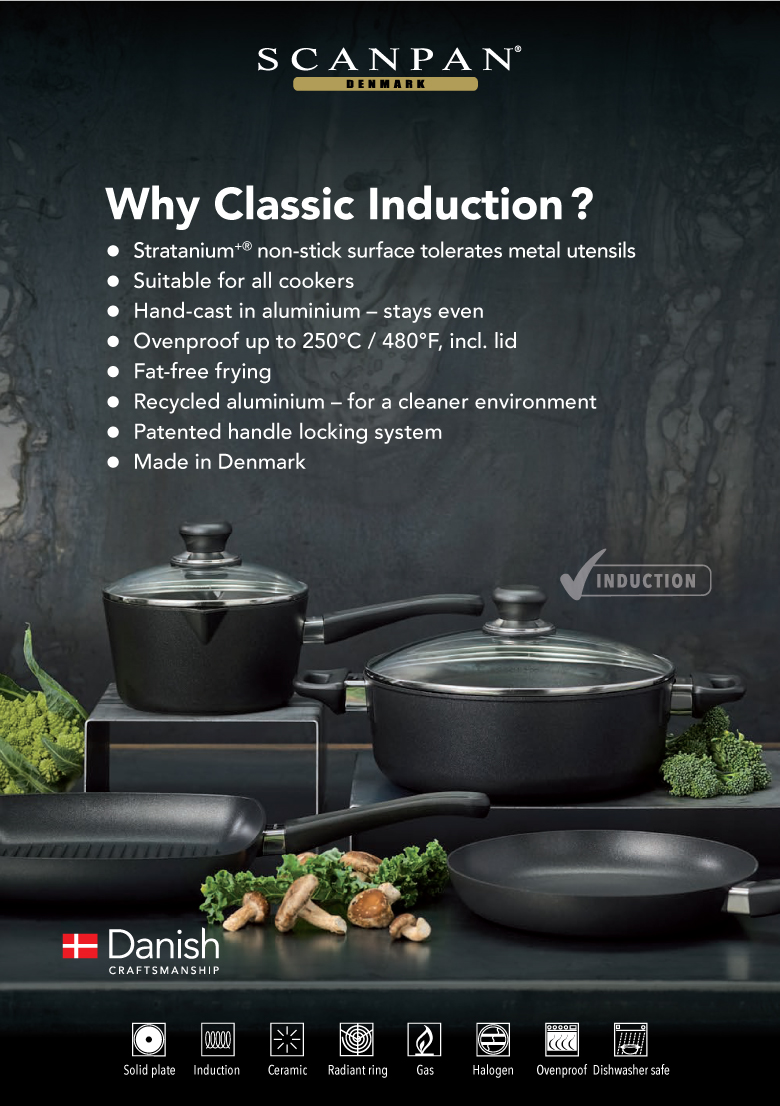 SCANPAN Classic Induction 36cm Paella Pan | Shopee Singapore