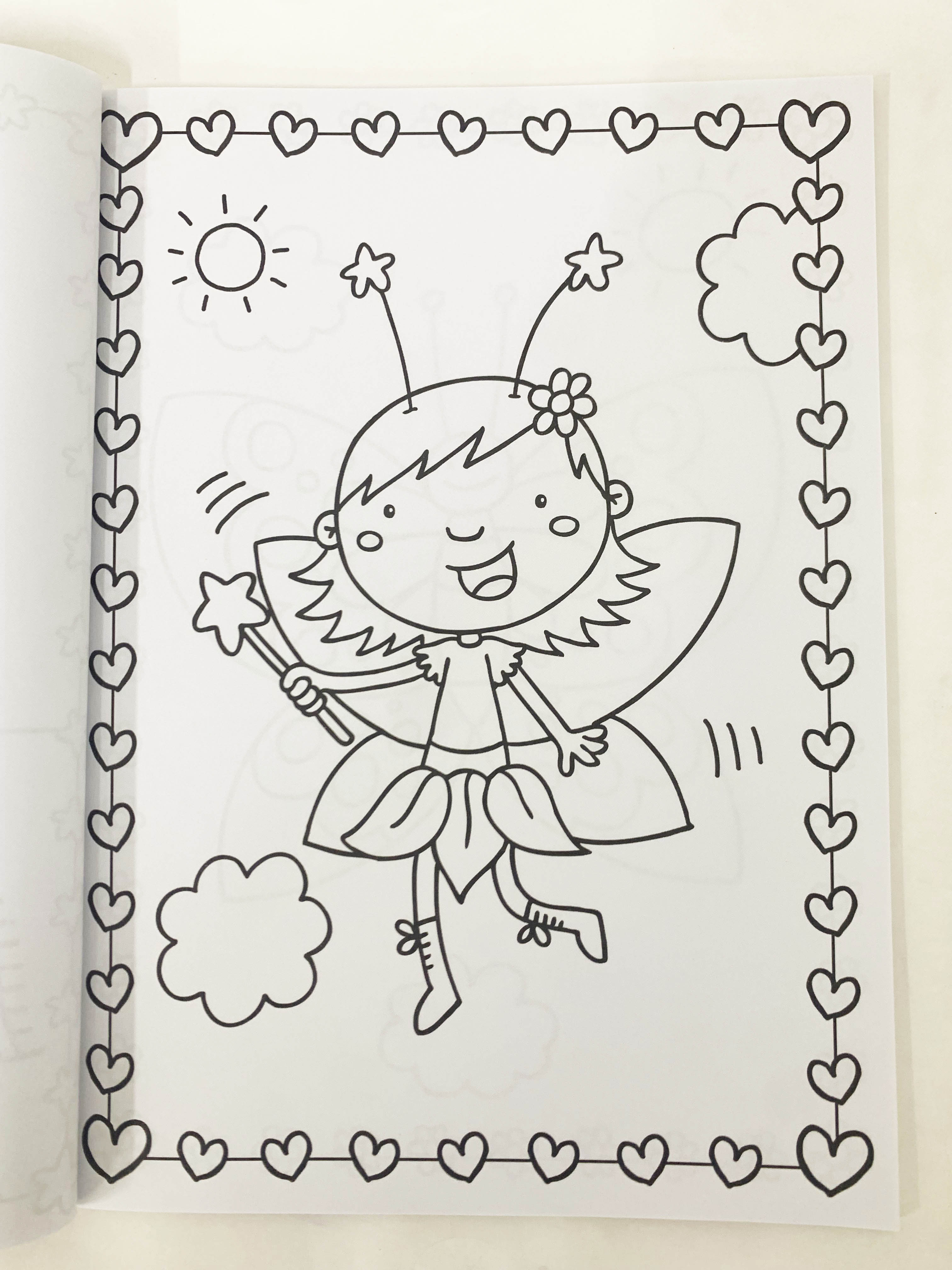 My Pretty Colouring Book with Giant Pages for Kids to Colour Cute ...