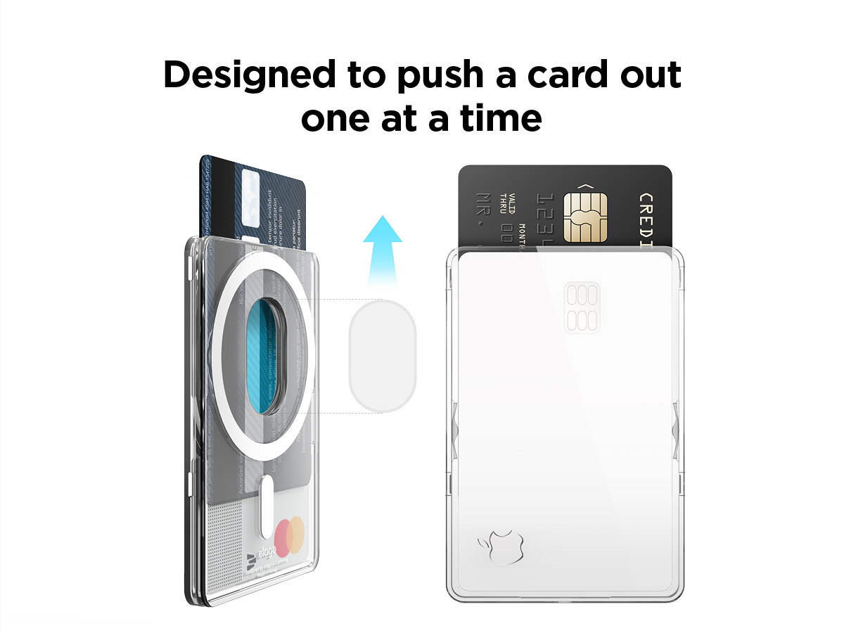 Mag Safe Wallet Elago W5 Magnetic Wallet Card Holder 2-Cards
