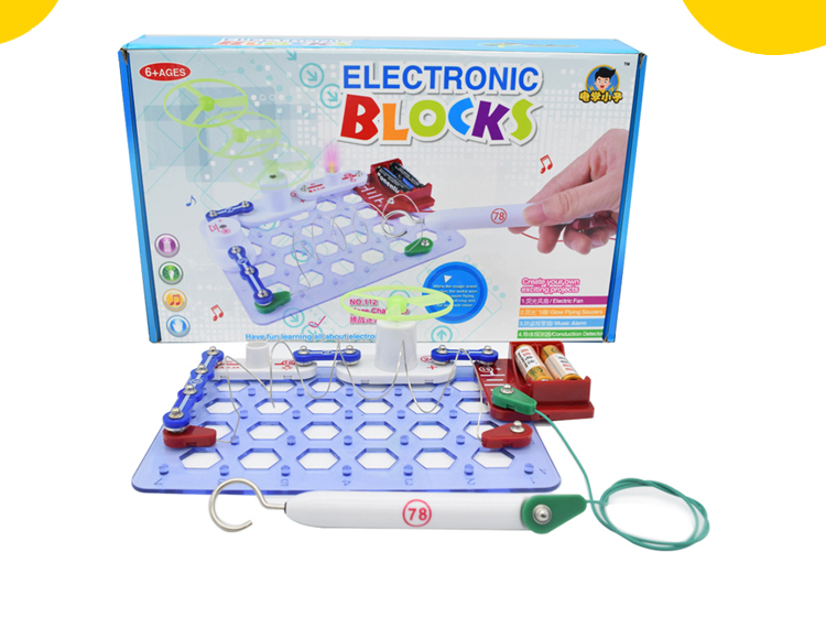 GU [SG STOCK] Electronic Blocks STEM Electrical Circuit Building Block ...