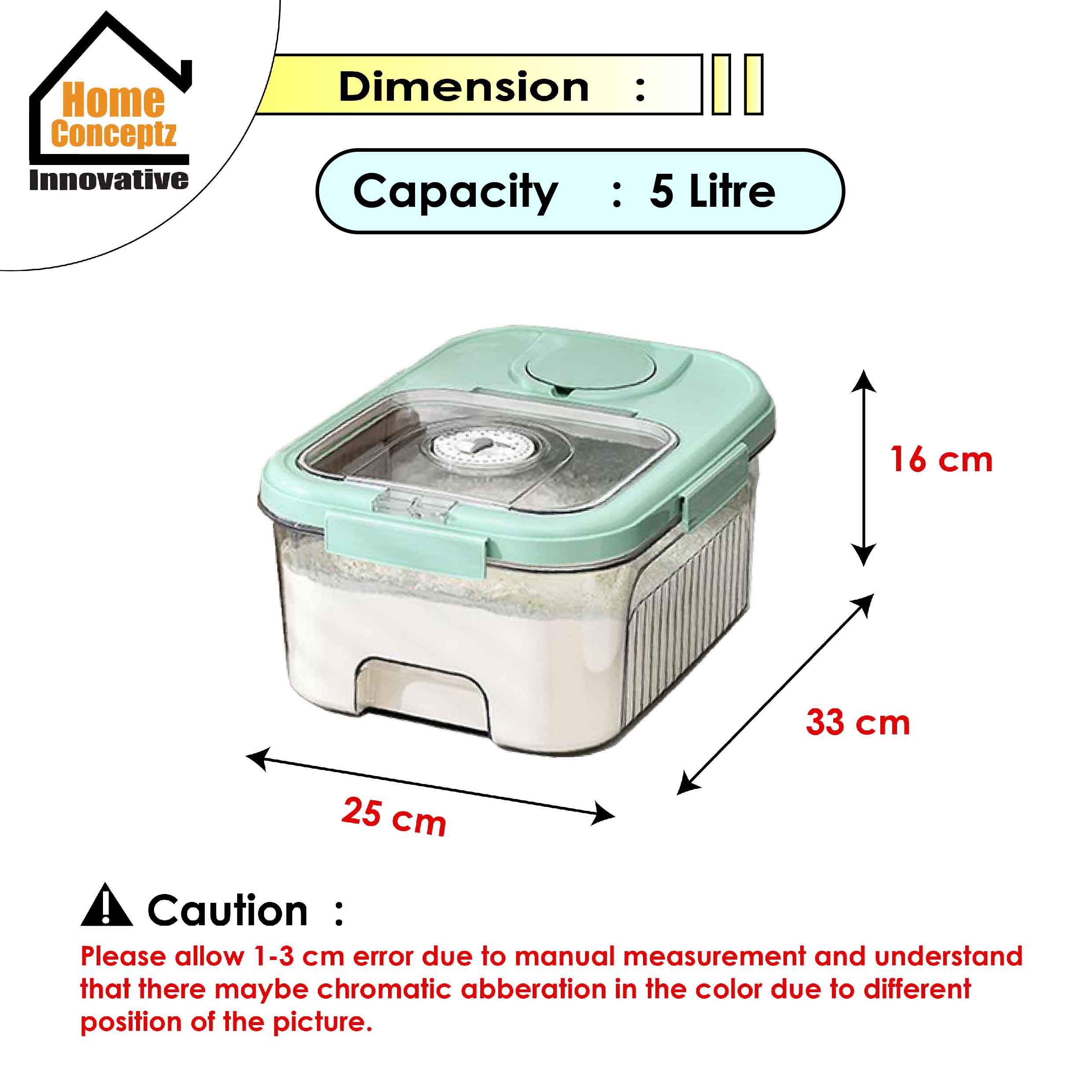 [ Household] Rice Storage Container 5KG OR 10KG in Assorted Colors ...