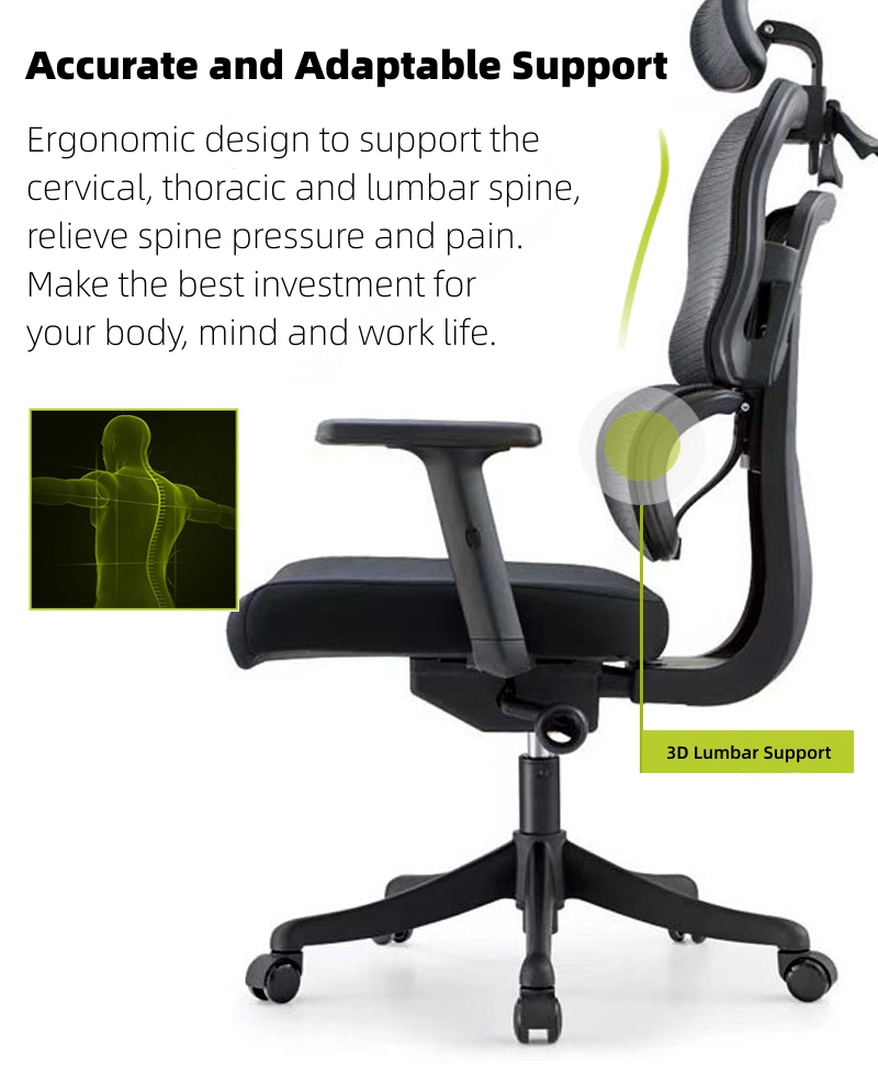 Brand New Ergonomic Office Gaming Chair Fully Customizable Mesh ...