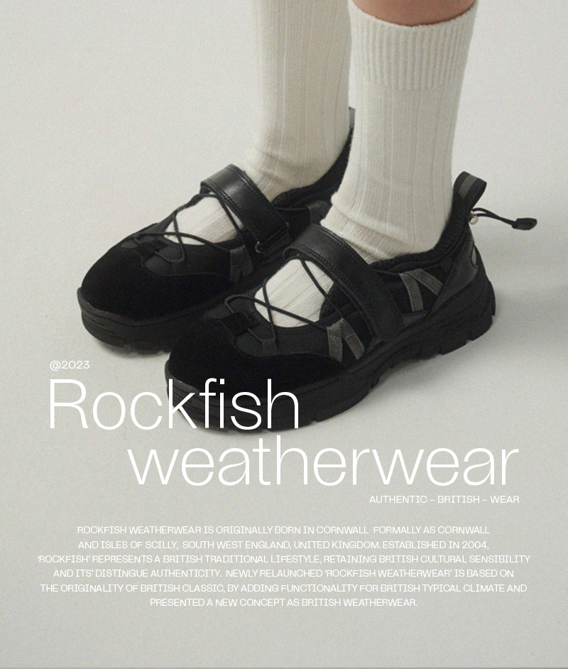 Rockfish Weatherwear FLATFORM leather - 靴