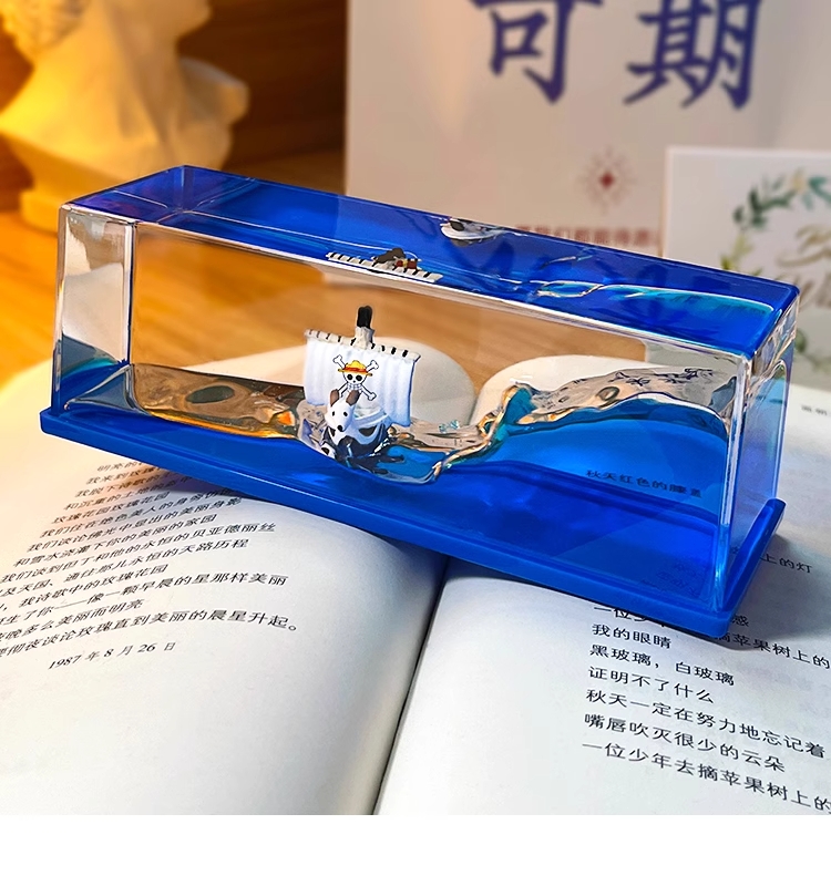 One Piece Paperweight/ Desk Display ^unsinkable Going Merry/ Thousand ...
