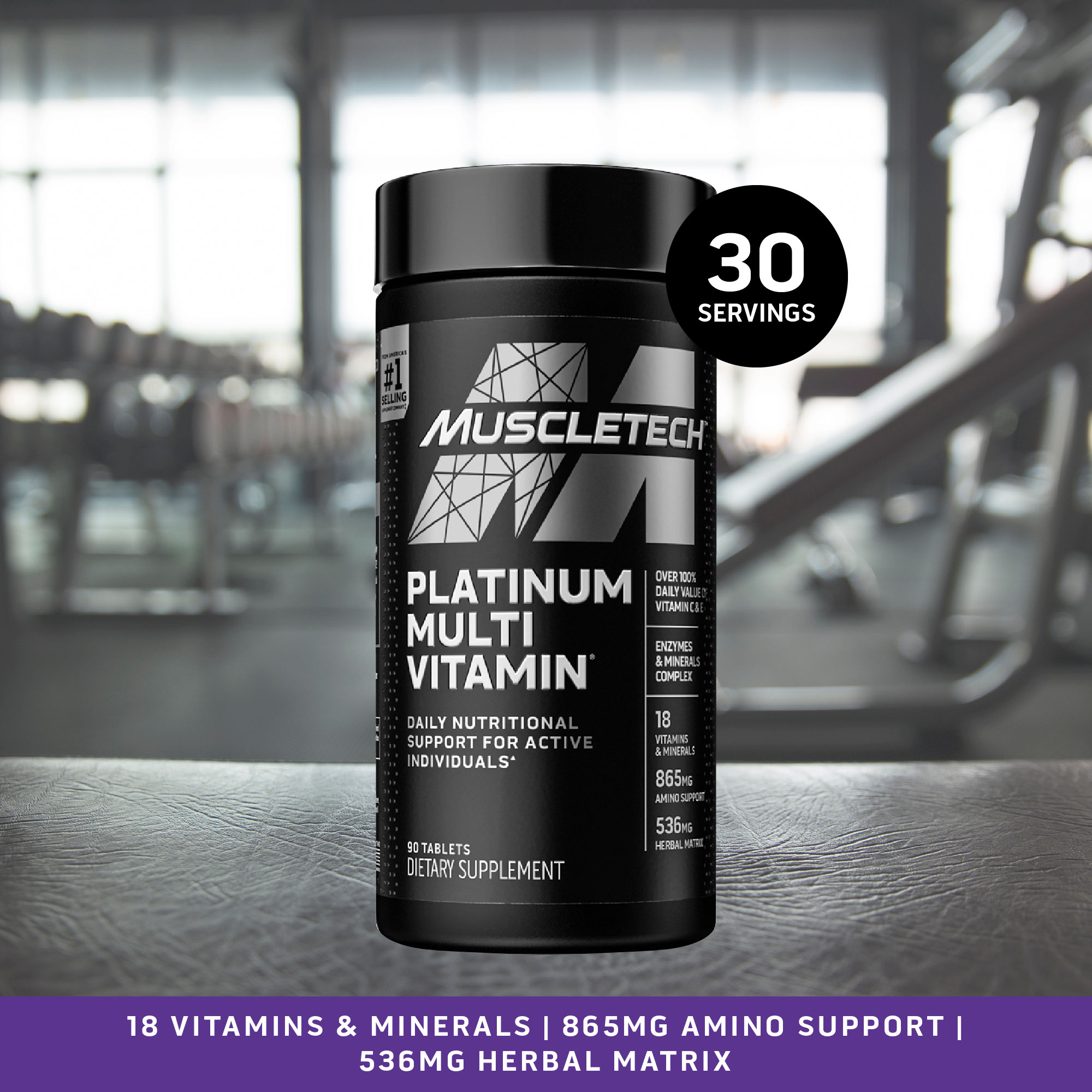MuscleTech Platinum Multi Vitamin (90 Tabs) | Shopee Singapore