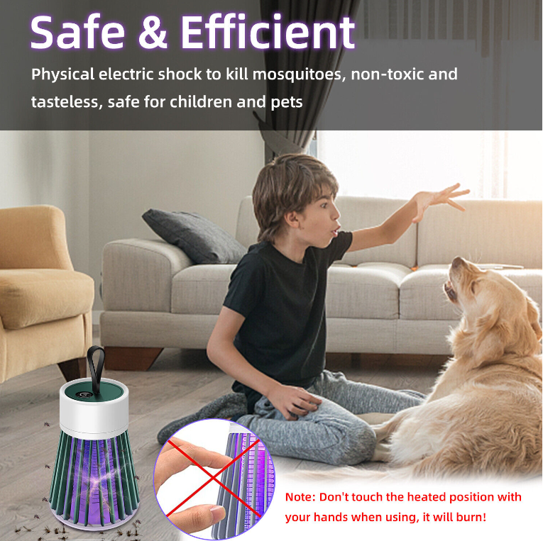 SG 24H SHIP 】Electric Fly Bug Zapper Mosquito Insect Killer LED Light ...