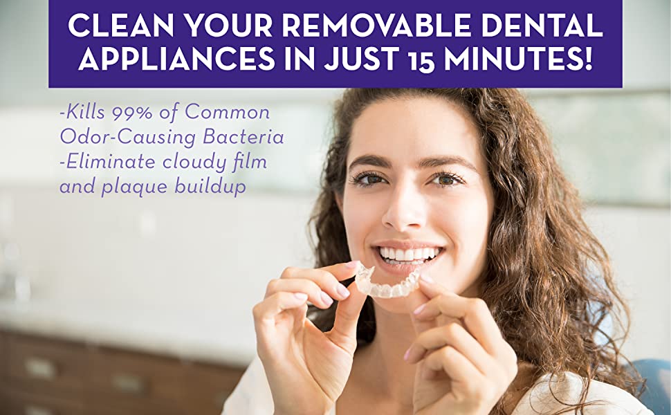 💯Retainer Brite Cleaning Tablets (1/2/3/6 Months Supply) For Cleaner ...
