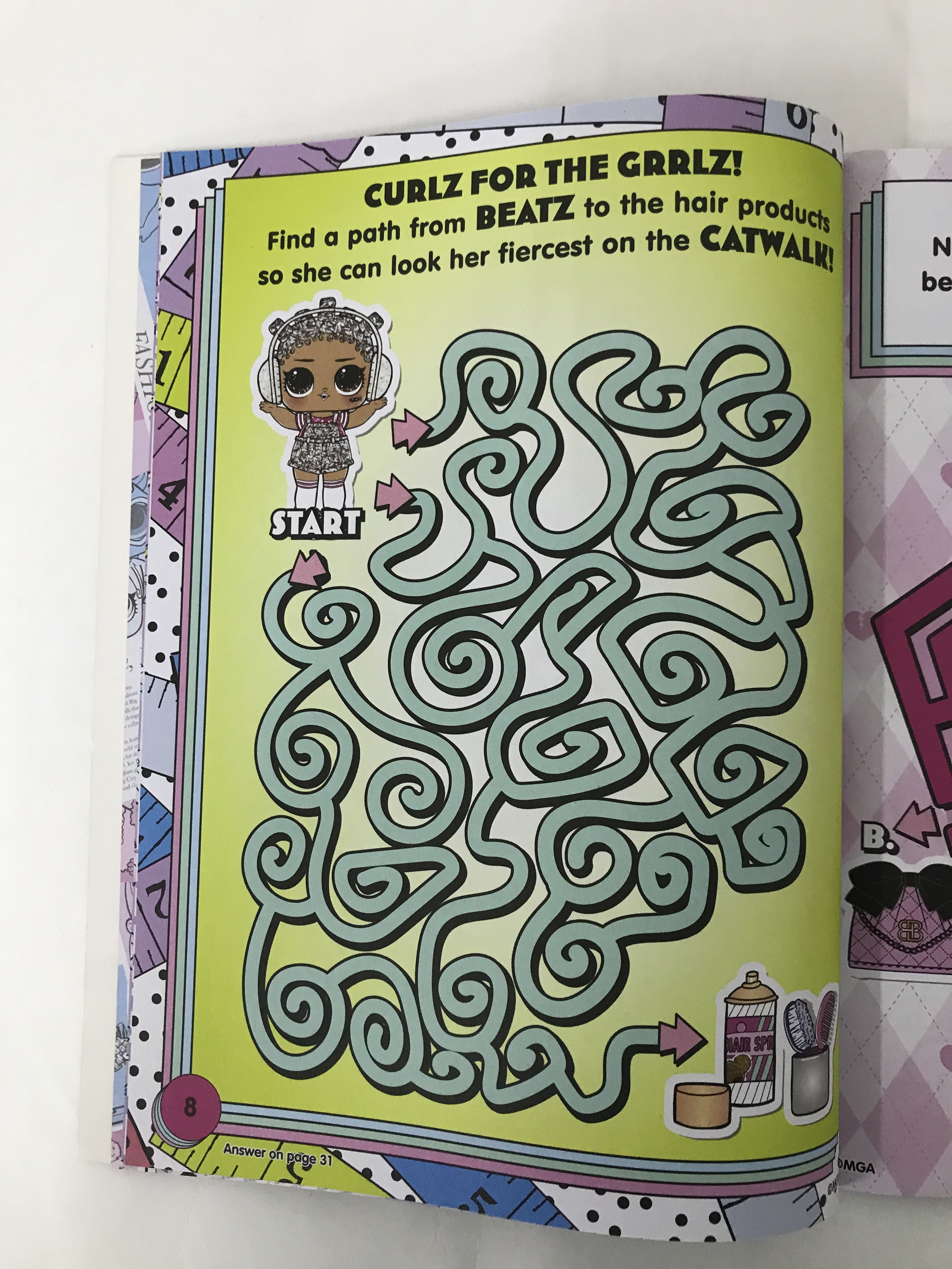 Lol Surprise Maze Activity Book For Kids to Learn Problem Solving Boost ...