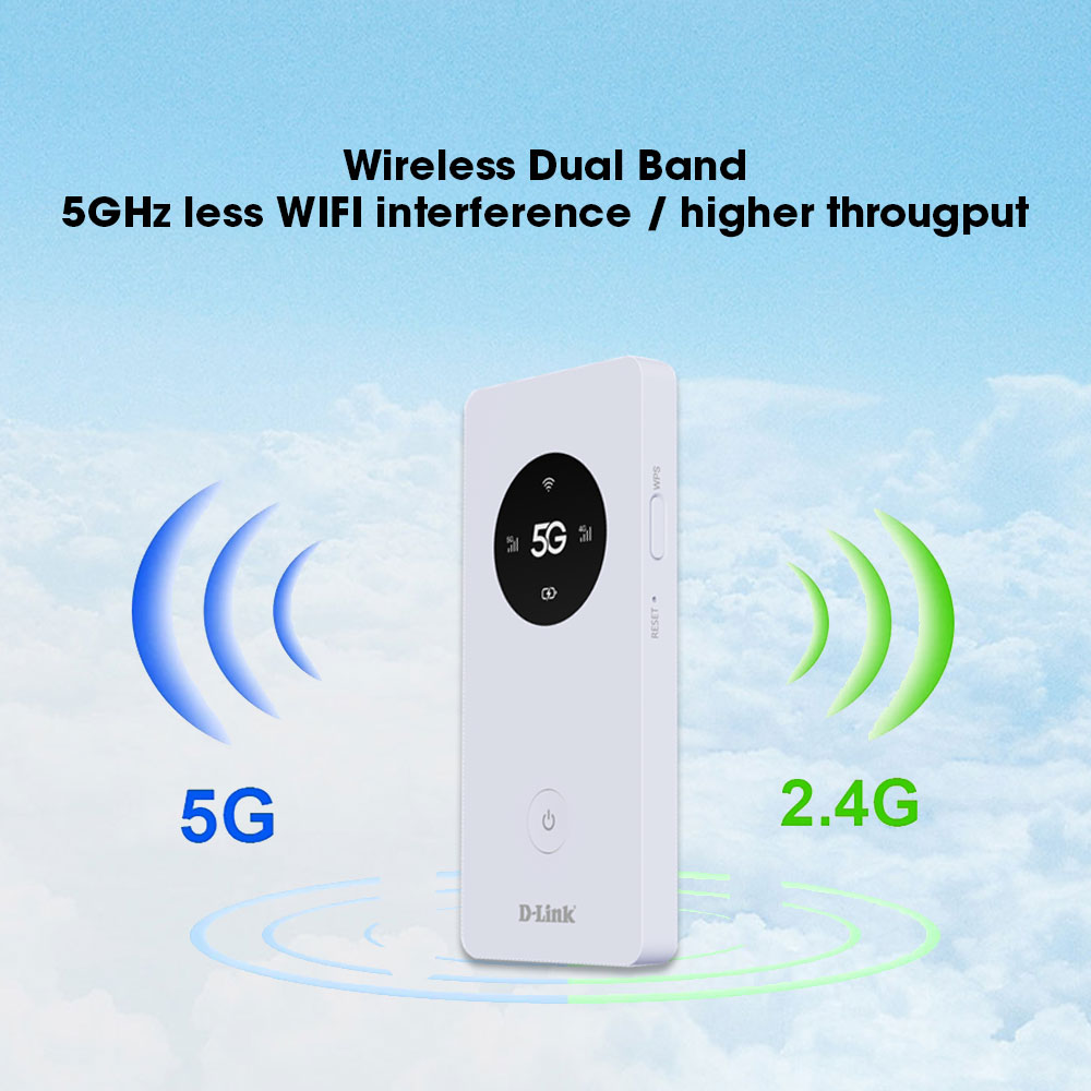 D-Link DWR-U2000 5G Mobile Router Wi-Fi Hostpot | 5G NR SA and NSA | 5G ...