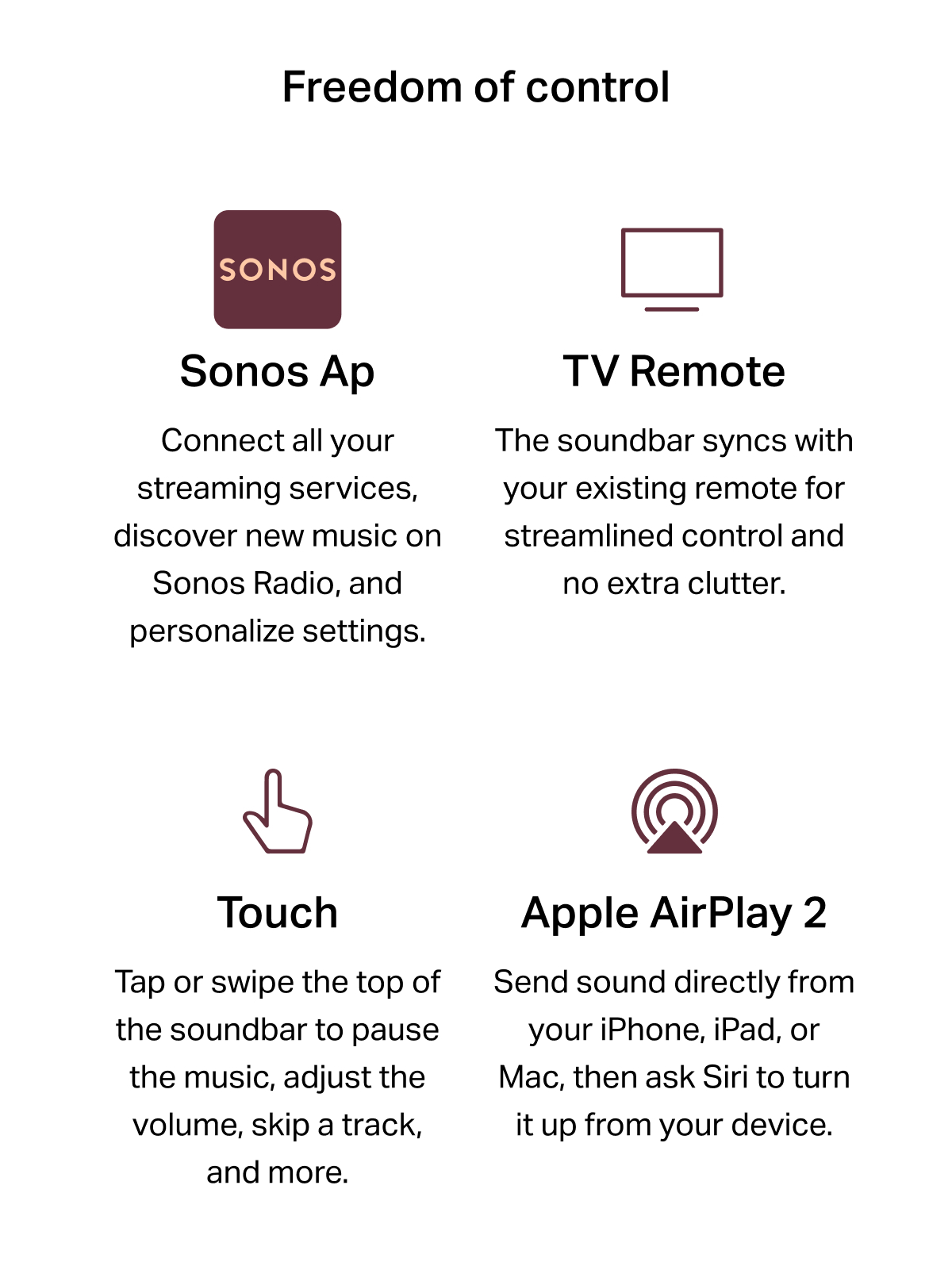 Sonos Beam Connect Sonos To Apple Music Sonos App Connect Sonos To
