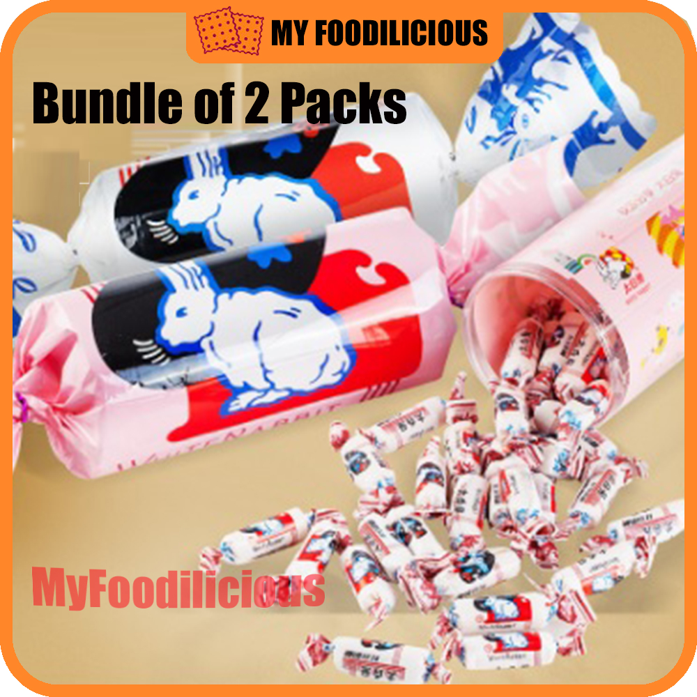 SuperBig White Rabbit Creamy Candy Original/ Red Bean 200g CNY Gift ...