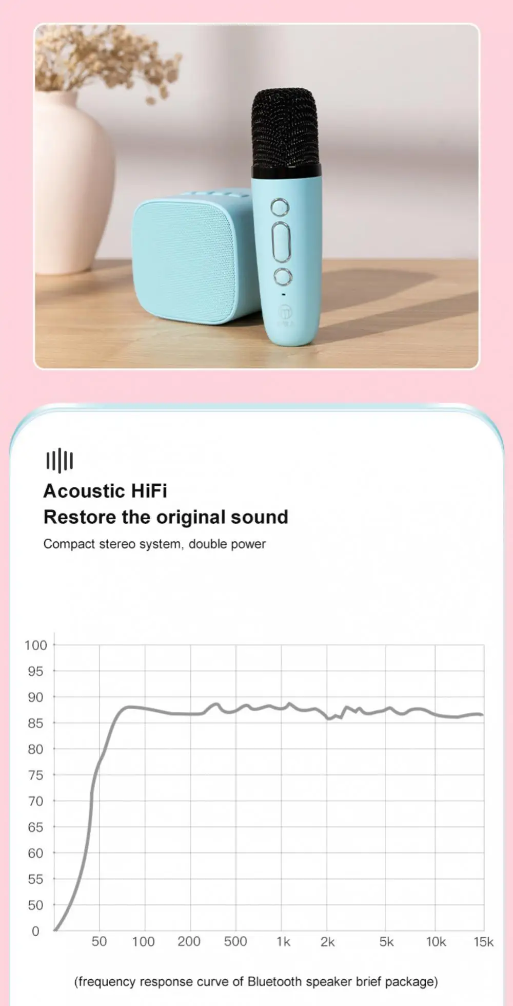 [ SG Ready Stock] New Mini Wireless Mic Bluetooth Small Speaker Outdoor ...