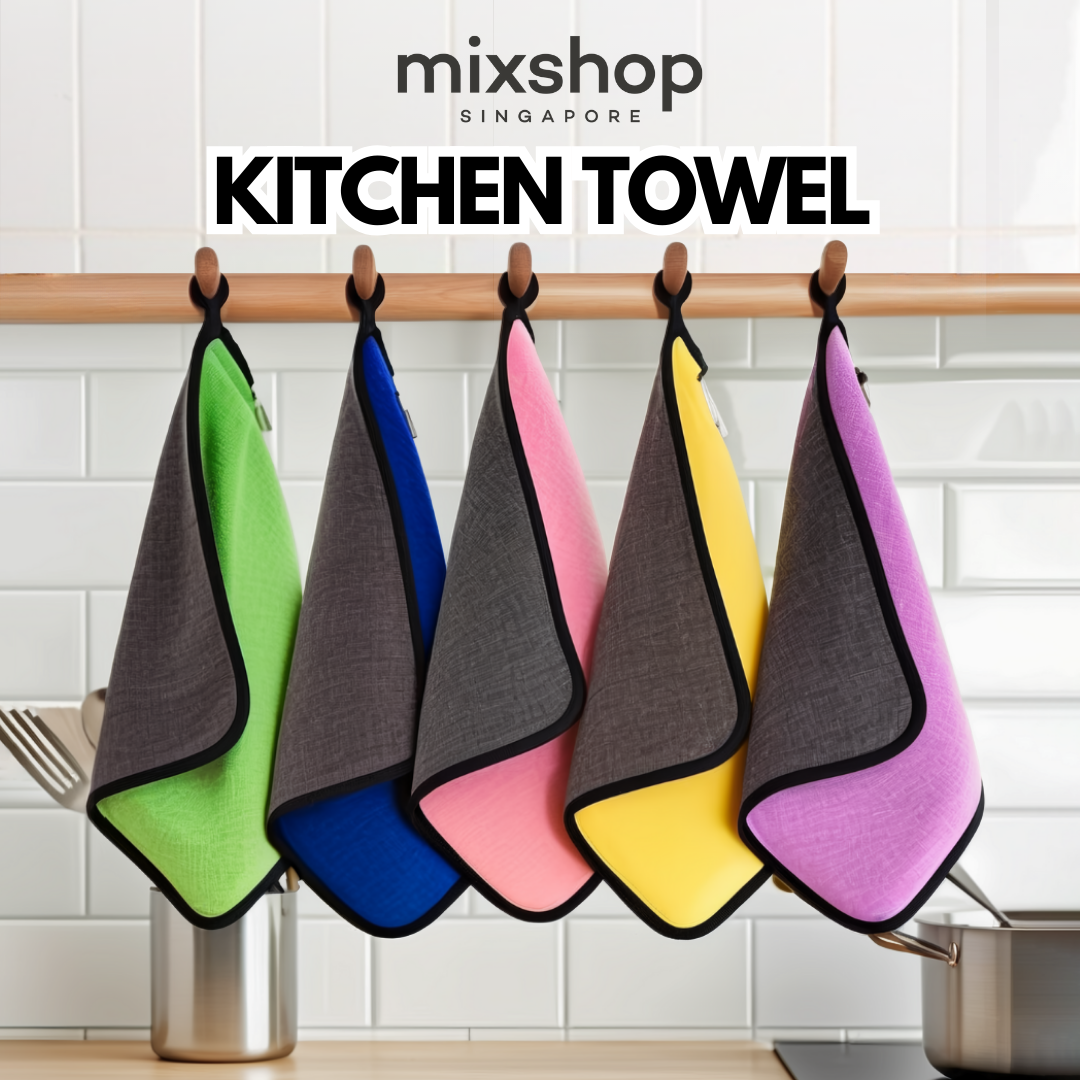 mixshop Microfiber Kitchen Towel, House Towel, Cleaning Cloth ...