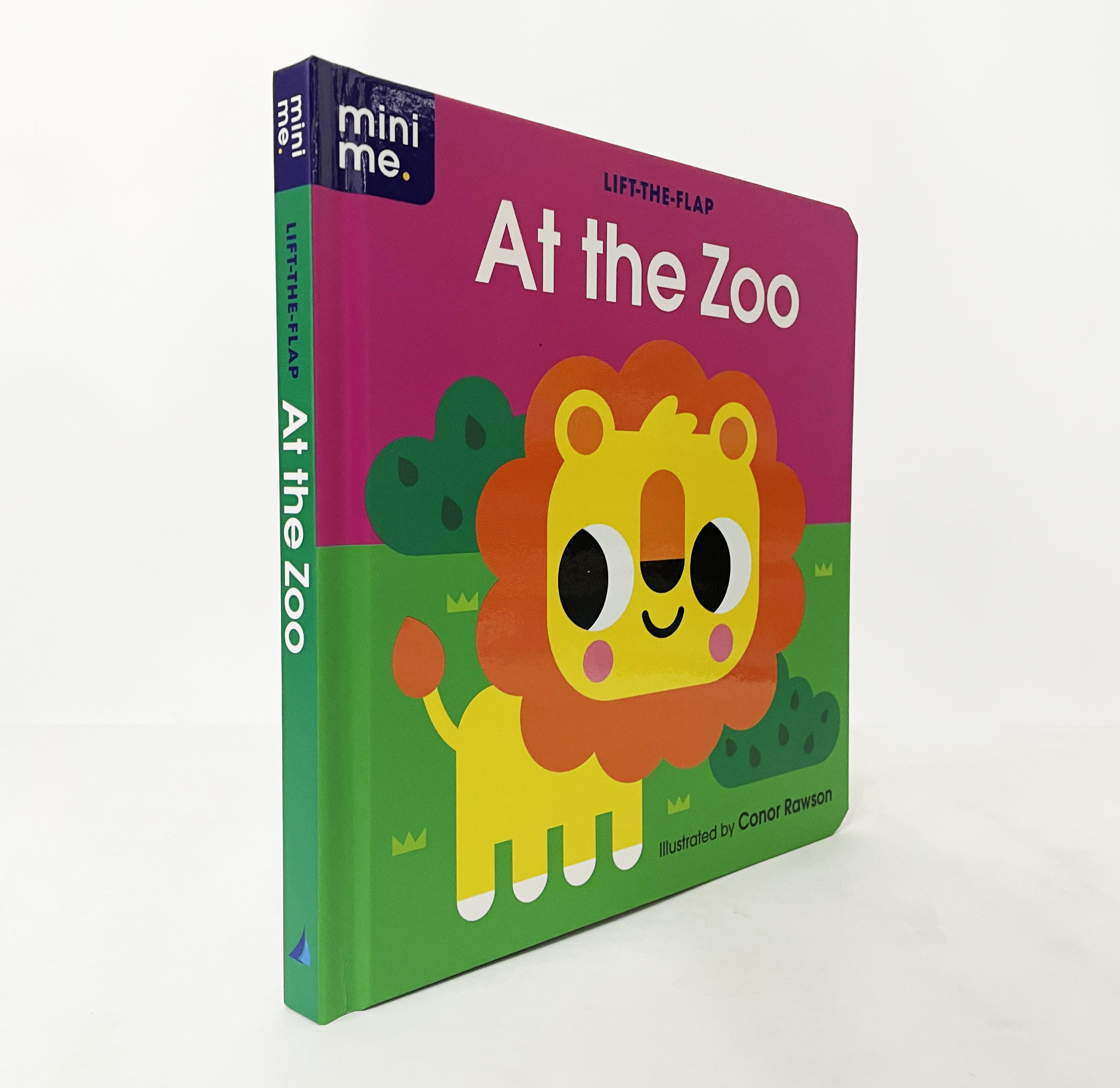 Lift The Flap Board Book For Kids Animals at The Zoo with Colourful ...