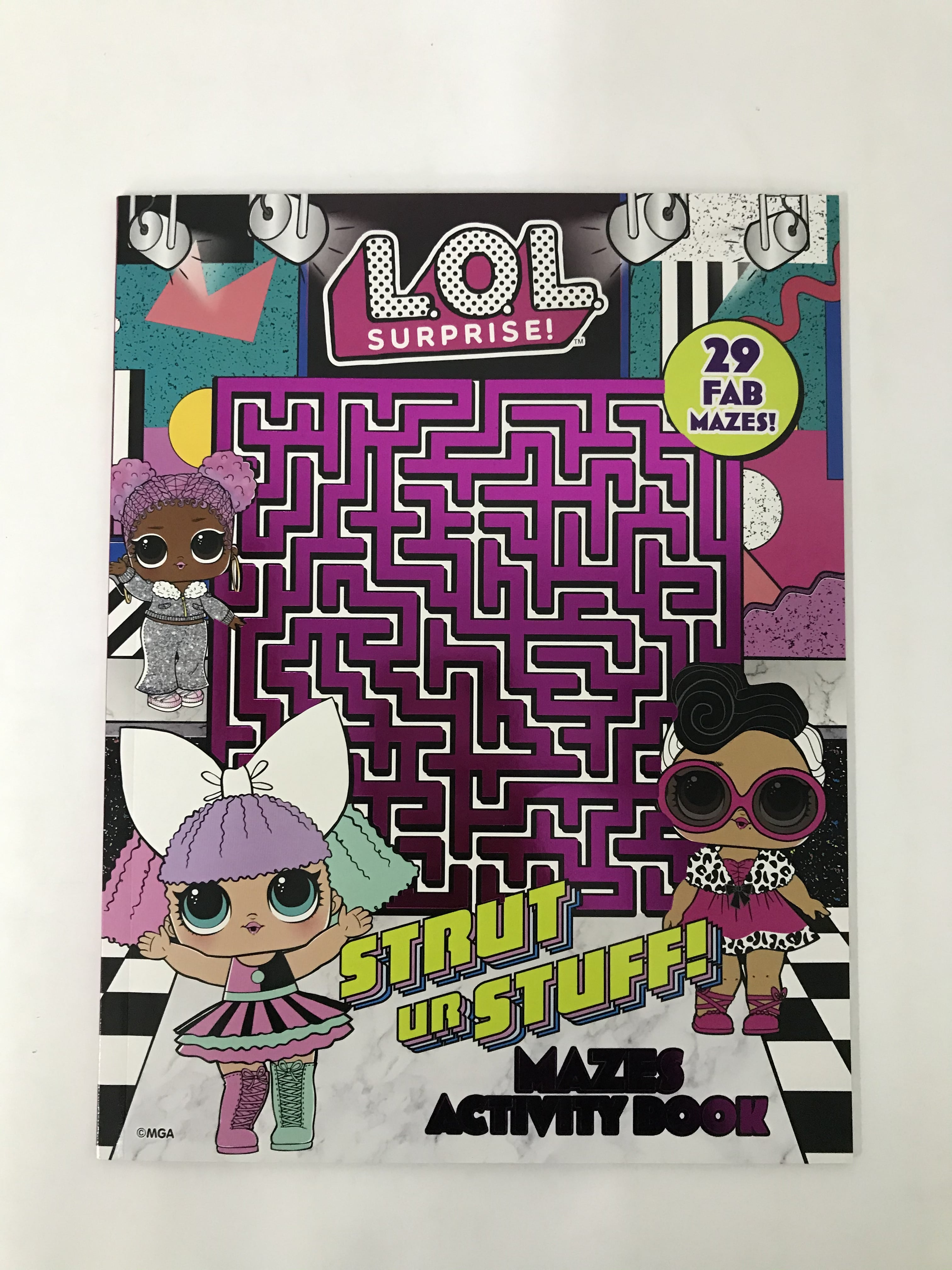 Lol Surprise Maze Activity Book For Kids to Learn Problem Solving Boost ...