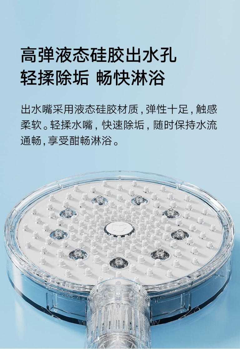 Xiaomi Mijia High Pressure Shower Head 3 Modes Adjustable Water Saving ...
