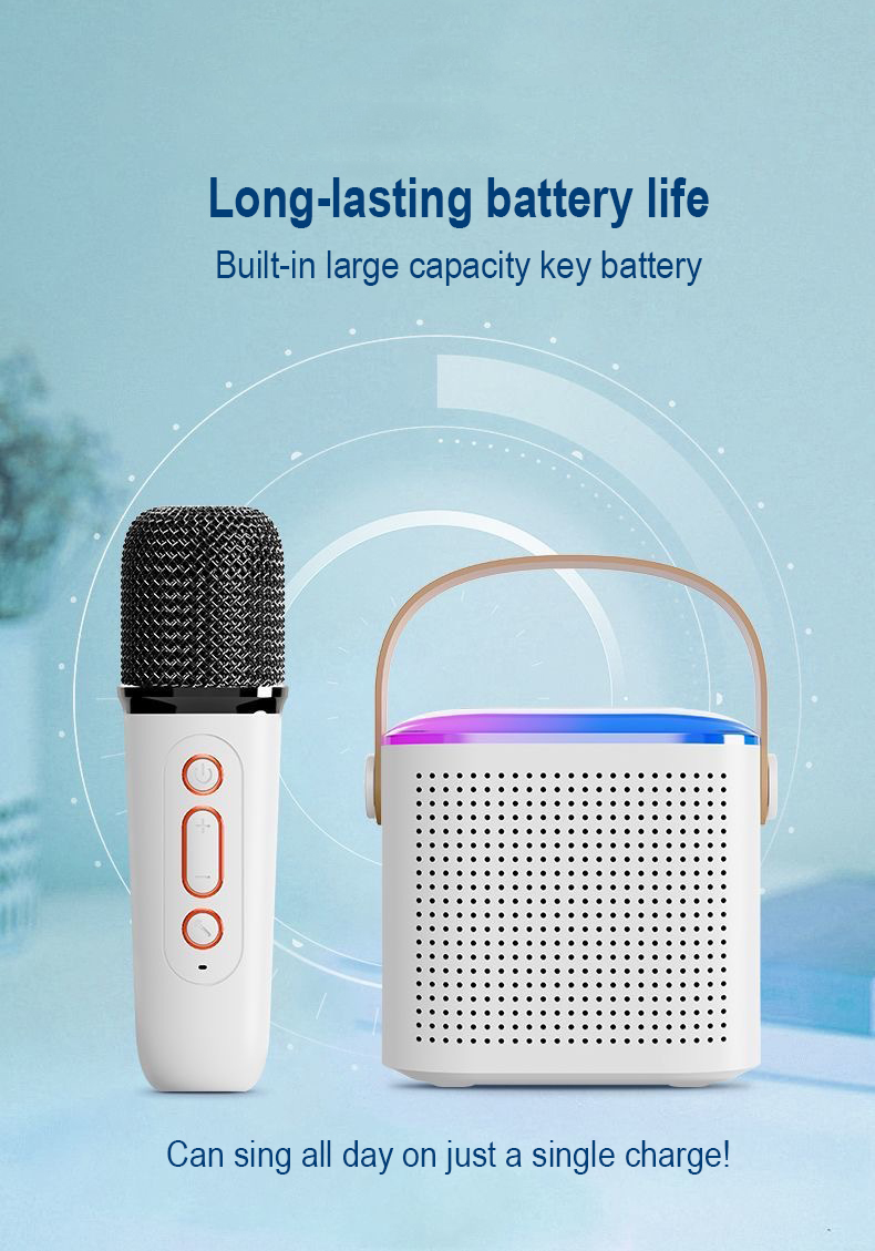 Mini Portable microphone audio integrated microphone home karaoke home ...