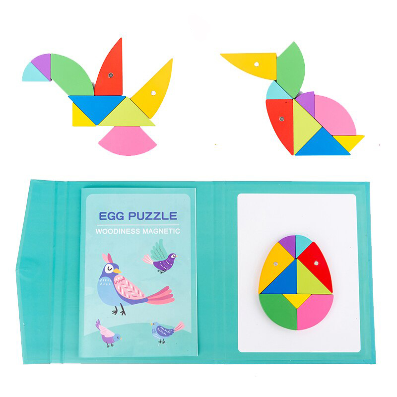 Magnetic 3D Tangram Puzzle For Kids Birthday Party Gift Children's Day ...