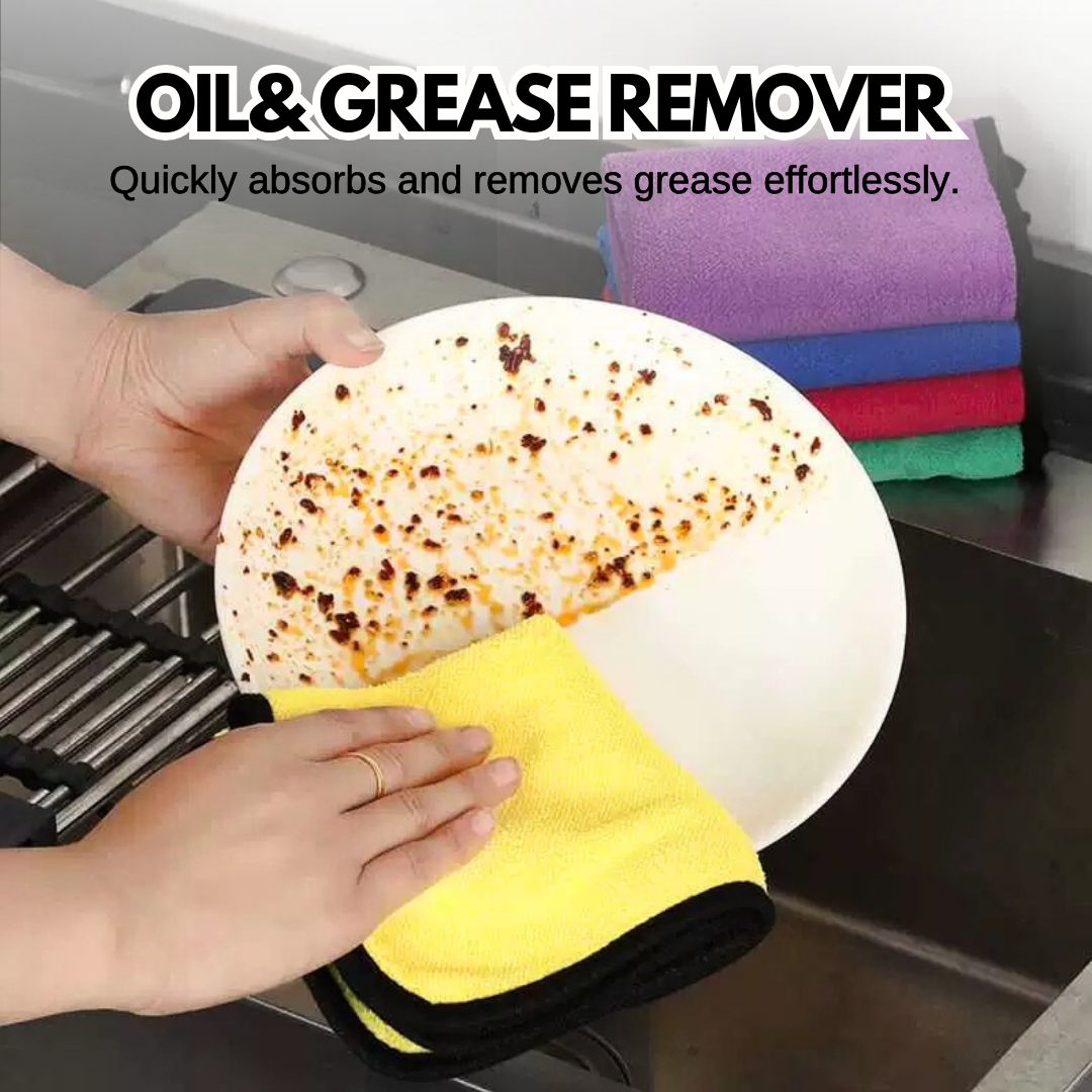 mixshop Microfiber Kitchen Towel, House Towel, Cleaning Cloth ...