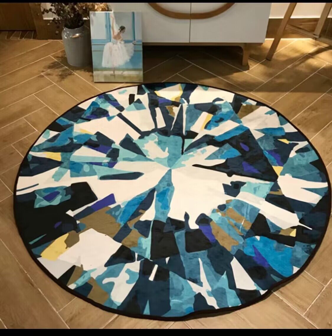 SG STOCK*Anti Slid Nordic Round Carpet / 80-160cm Carpet/Carpet Rugs ...