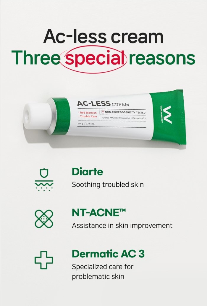 Wonjin effect Ac-less set(Cream + Ampoule) | Shopee Singapore