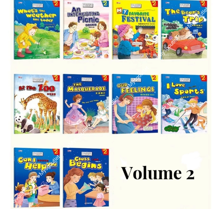 SG Stock 24 Pages Kids Early Reading Story Books English Chinese Story ...