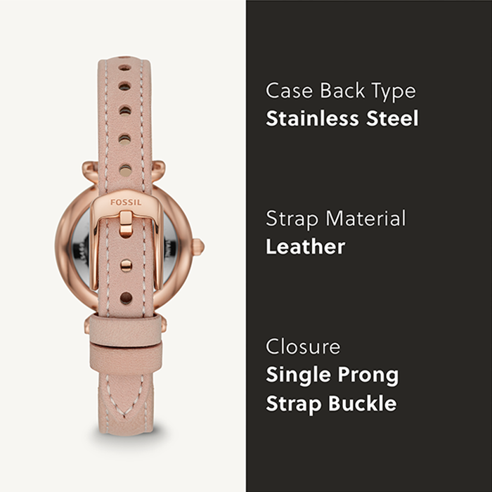Fossil Carlie Mini Watch ES4699 | Shopee Singapore