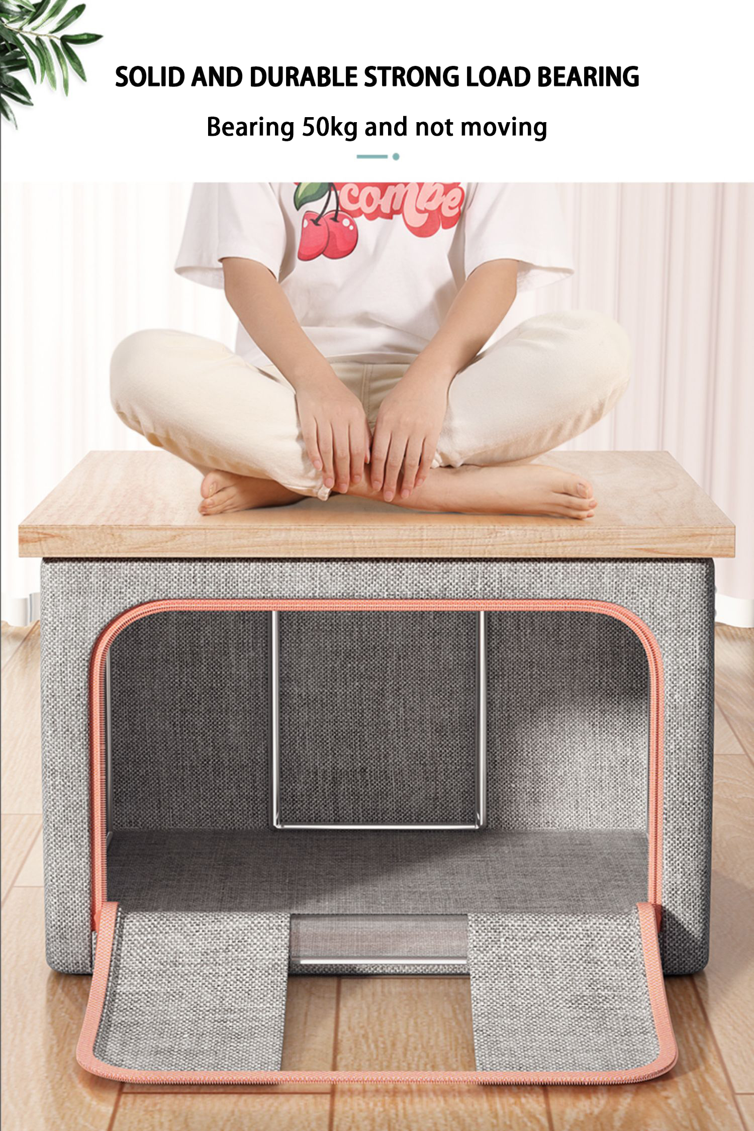【SG Stock】72L 100L Foldable Storage Box Home Organizer Clothes ...