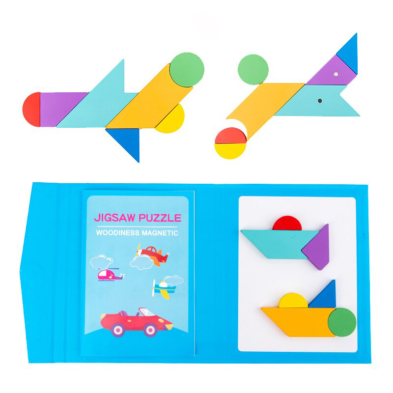 Magnetic 3D Tangram Puzzle For Kids Birthday Party Gift Children's Day ...