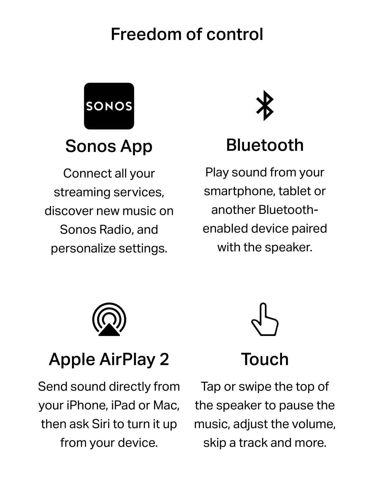 Sonos App Setting Up Sonos Move Bluetooth Sonos Move Black Portable Smart  Wireless Speaker [Bluetooth
