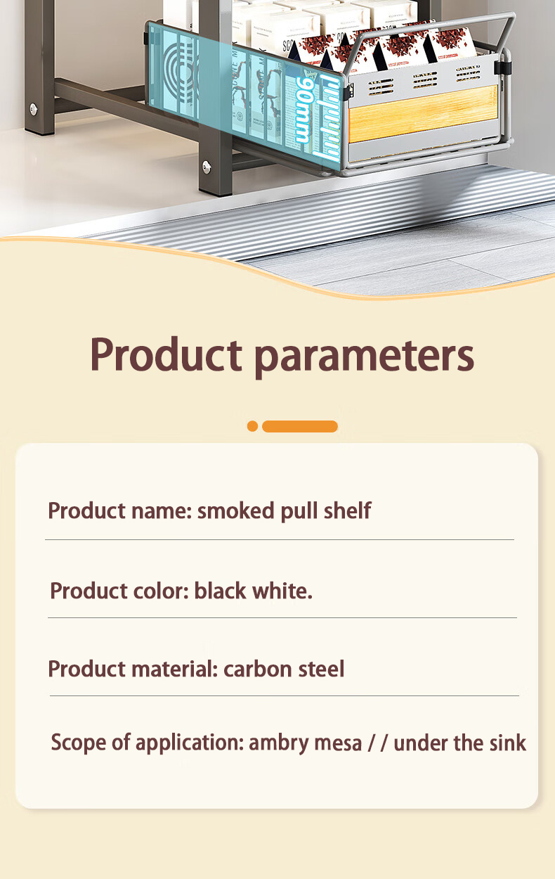 【READY STOCK】Layered storage rack for household cabinets | Drain ...