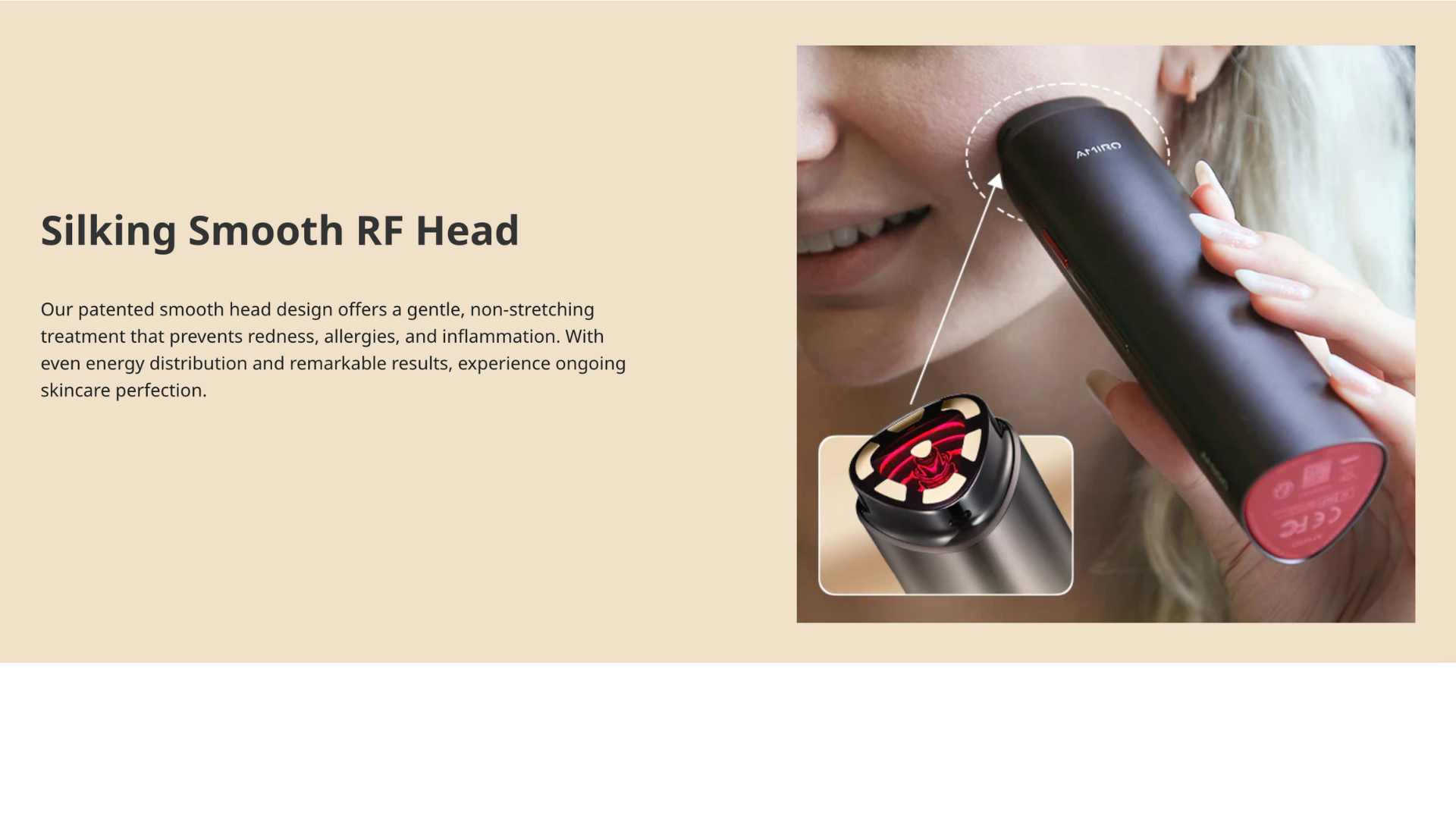 AMIRO R1 PRO Facial RF Skin Home Lifting/Tightening Device | FDA ...