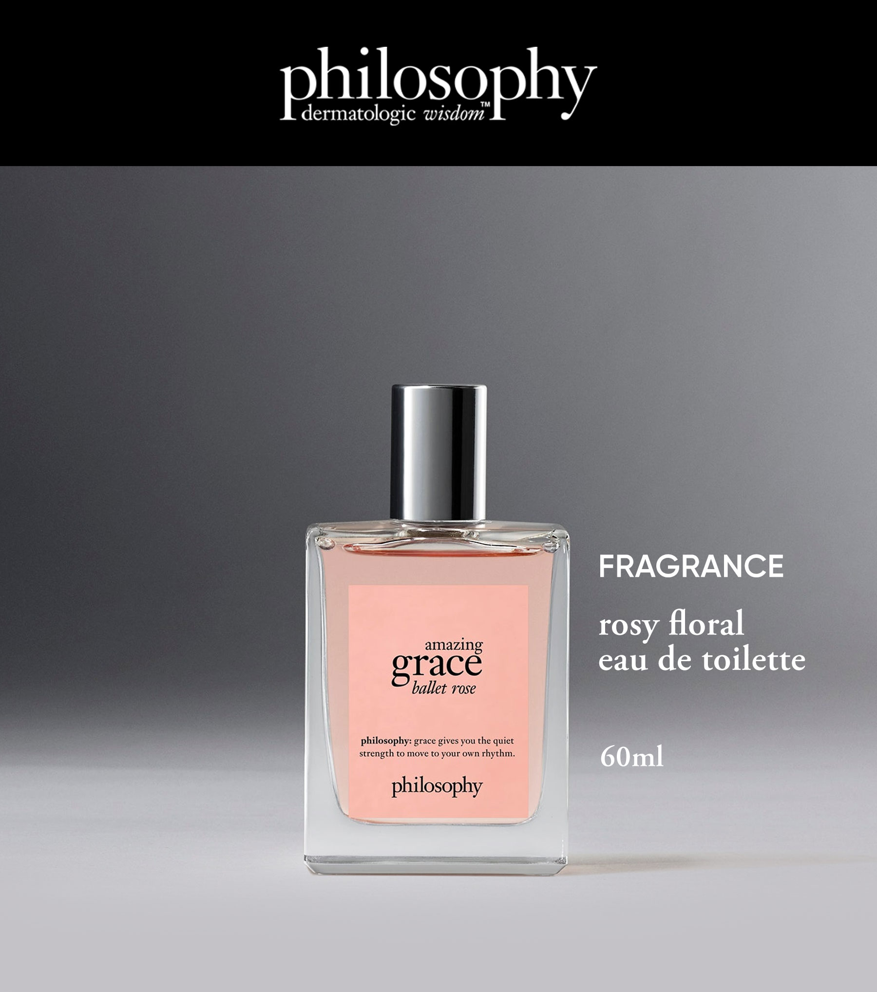Eau De Philosophy Rose Ballet Philosophy Amazing Grace Ballet Rose