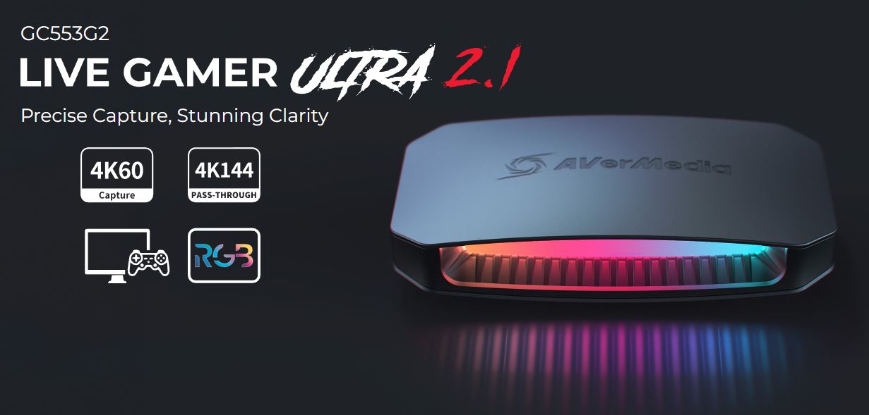 Avermedia Live Gamer ULTRA 2.1 GC553G2 Video Capture Card | Shopee