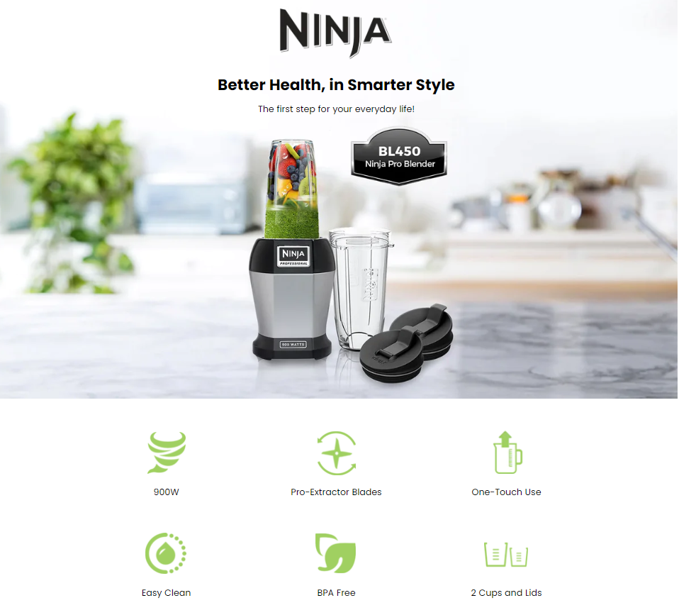 Nutri ninja outlet 900w