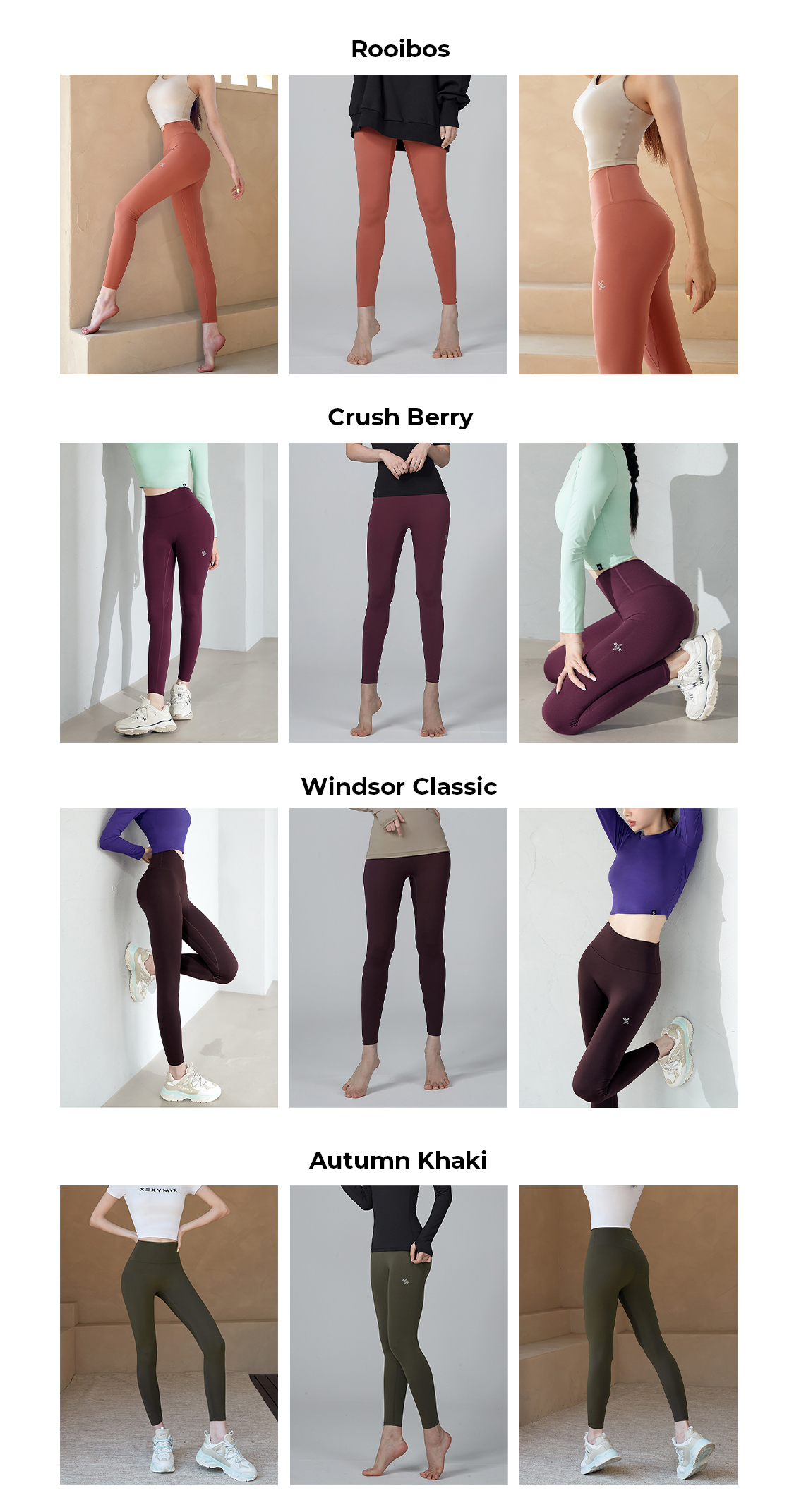 XEXYMIX V-up 3D Plus Leggings (add 8 Colors)