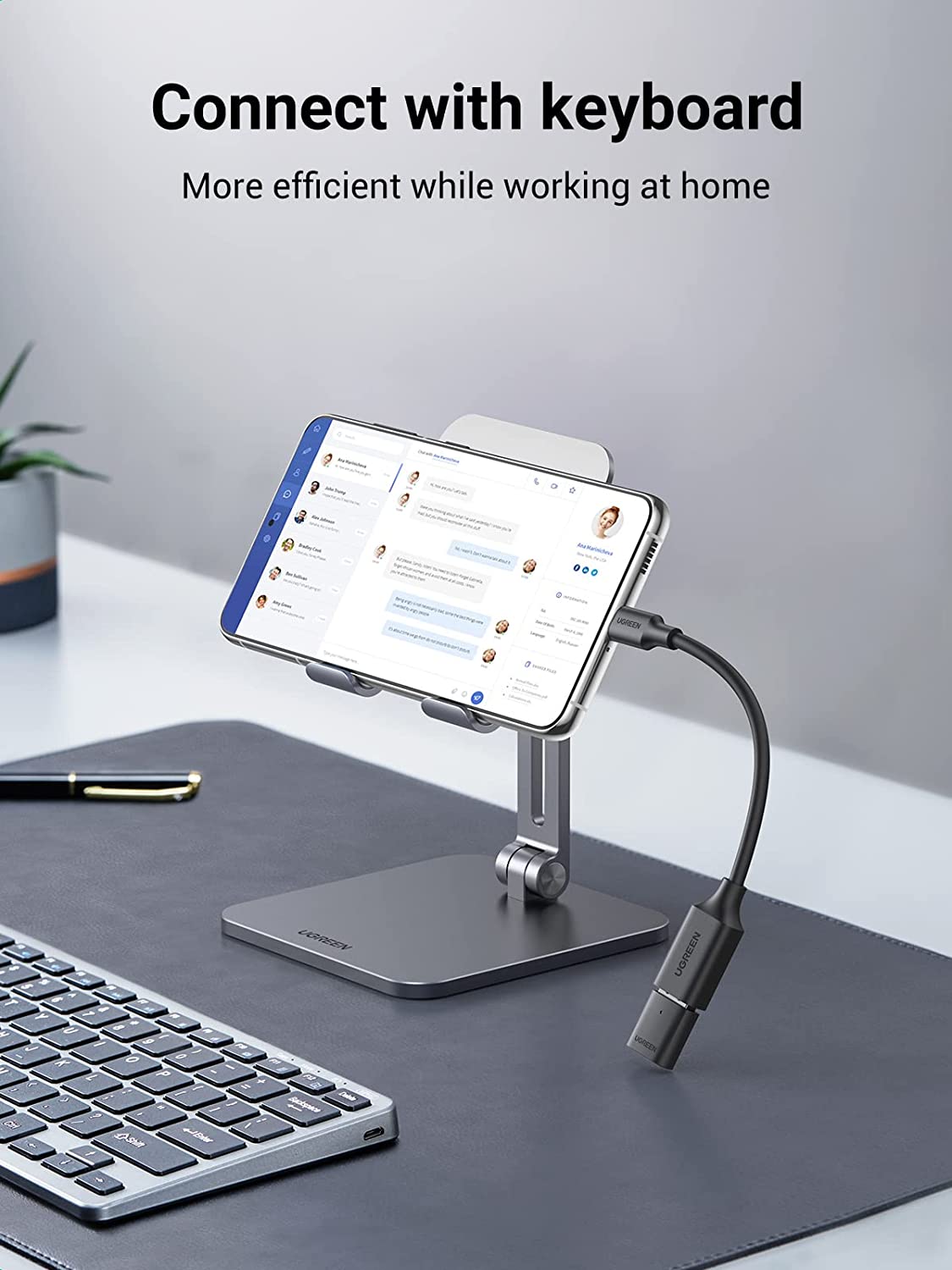 UGREEN USB C to USB Adapter OTG Cable Type C Male to Type A Female ...